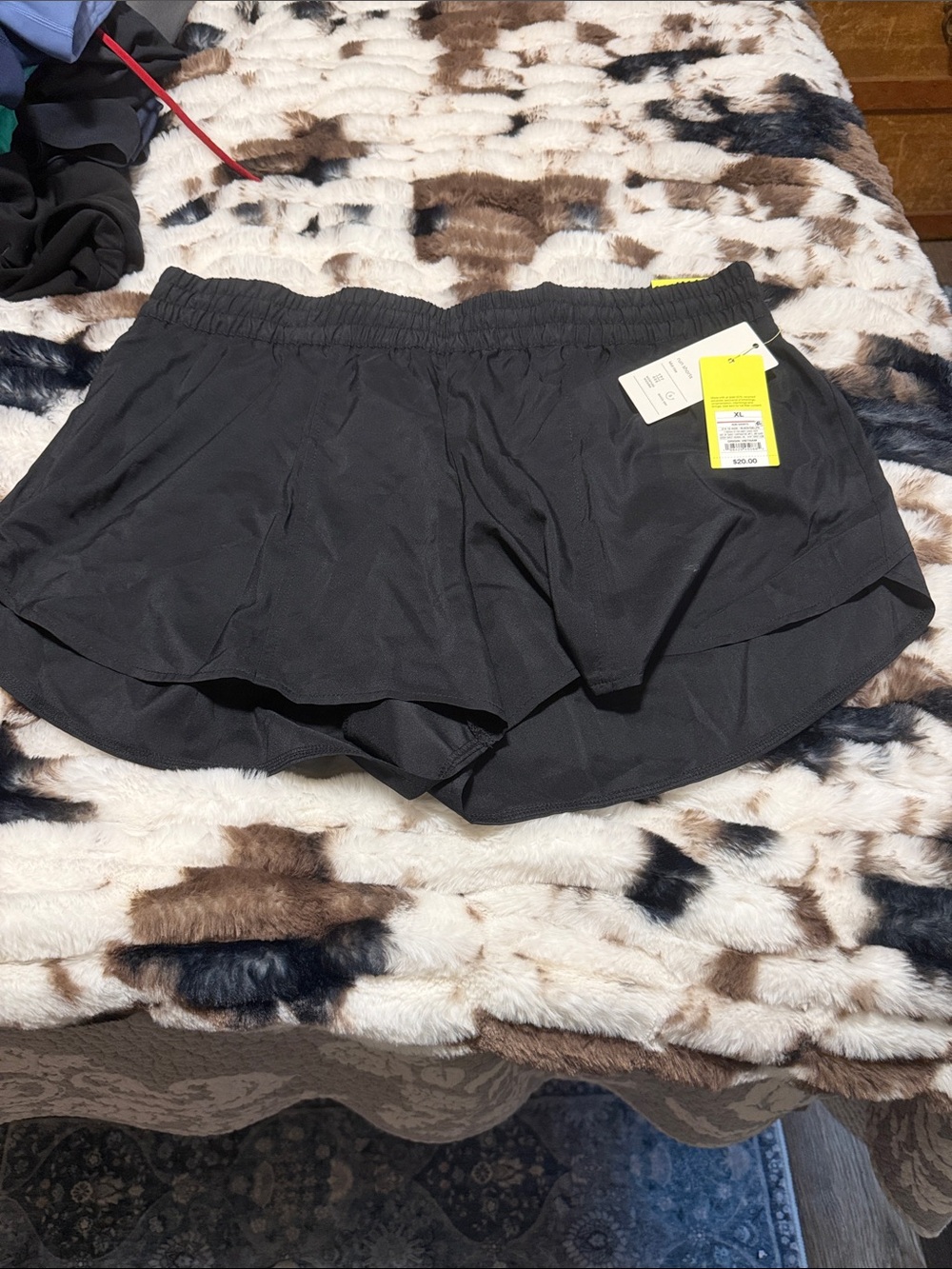 all in motion Black Women's Athletic Running Shorts